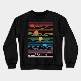 Sun and Moon Crewneck Sweatshirt